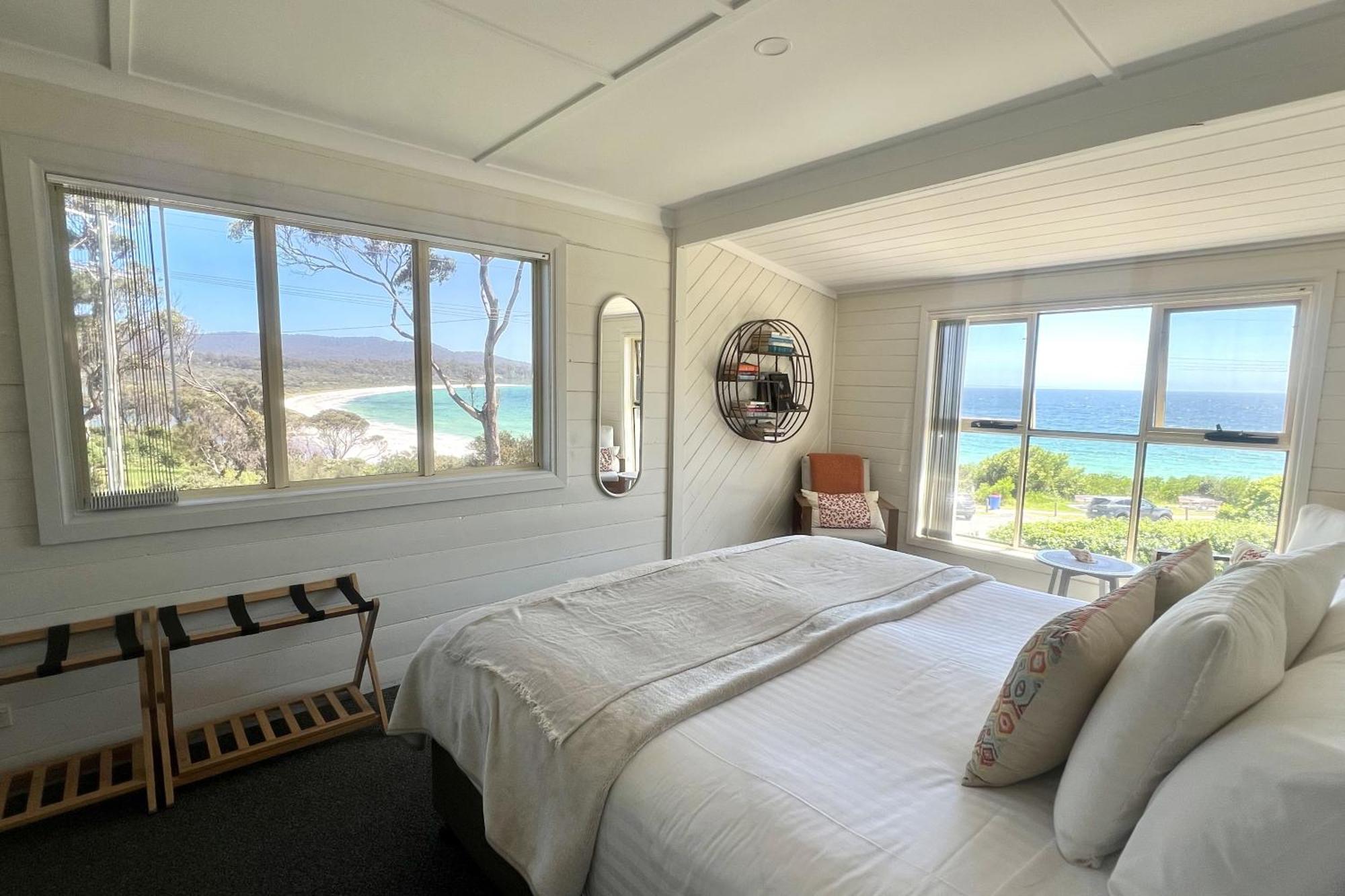 Binalong Beach Cottage Beachfront At Bay Of Fires Next To Restaurant Binalong Bay Luaran gambar