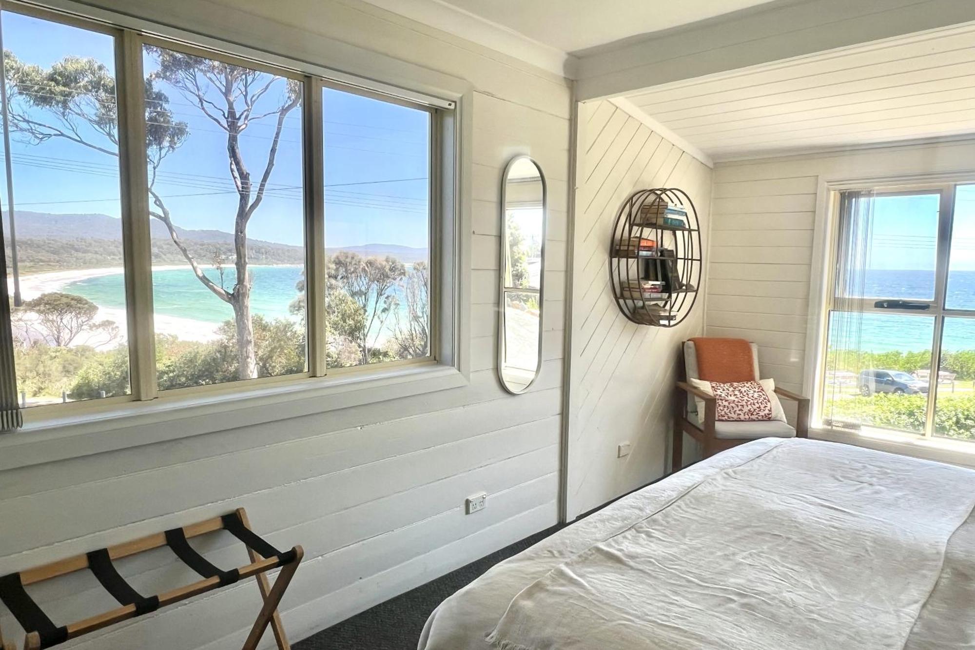 Binalong Beach Cottage Beachfront At Bay Of Fires Next To Restaurant Binalong Bay Luaran gambar